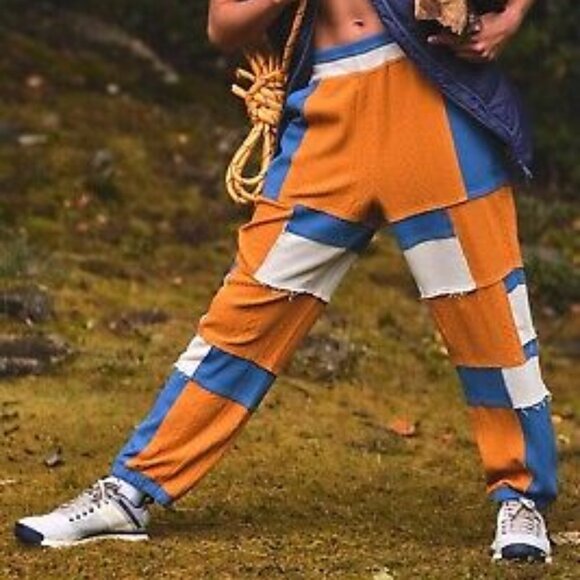 Free People FP Movement Freerider Vista Pants Size M | Bold Patchwork - Picture 8 of 8